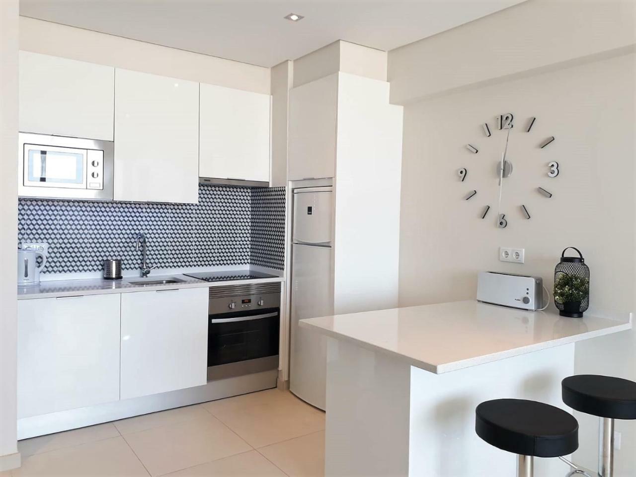 Abmar- Por-Do-Sol, Vista Mar, Remodelado, Wifi, 80Mt Praia Quarteira Bagian luar foto