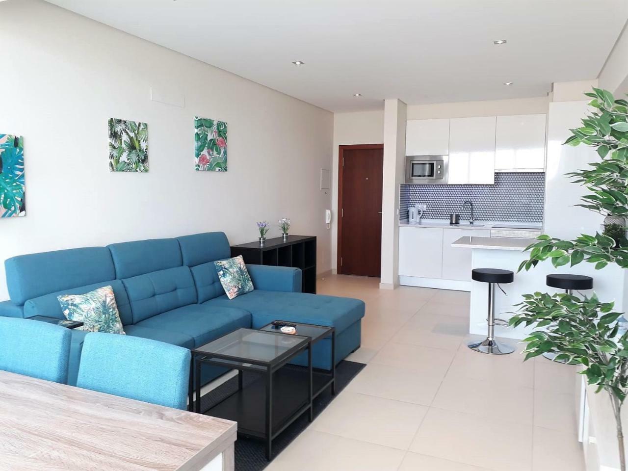 Abmar- Por-Do-Sol, Vista Mar, Remodelado, Wifi, 80Mt Praia Quarteira Bagian luar foto