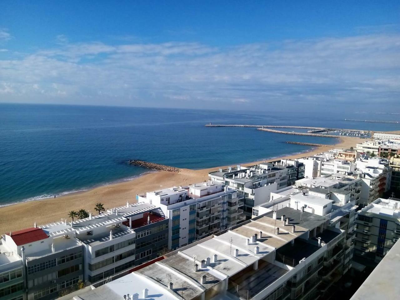 Abmar- Por-Do-Sol, Vista Mar, Remodelado, Wifi, 80Mt Praia Quarteira Bagian luar foto